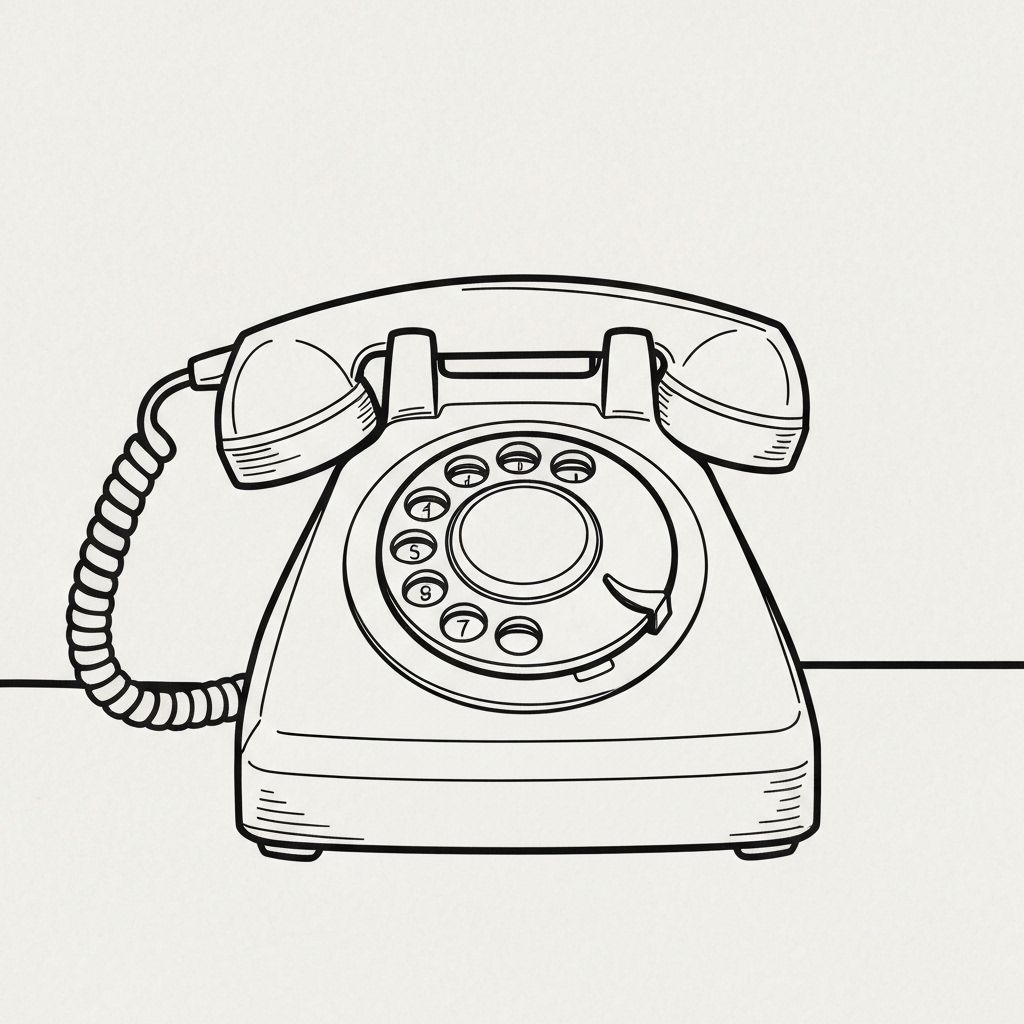 Vintage telephone
